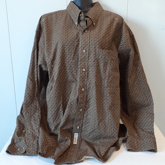 Vintage Savane Deep Process 2000 Dye Button Down Long Sleeve Shirt Men's Xlarge - Picture 1 of 12